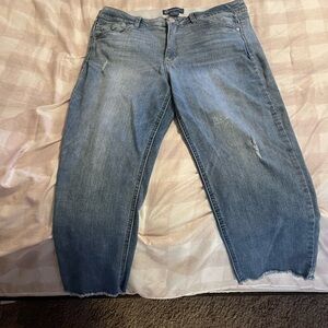 Democracy Distressed Blue Jeans